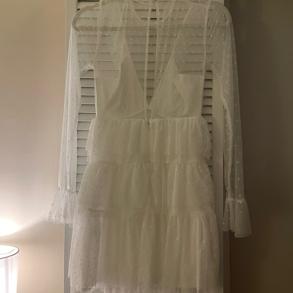 REVOLVE TULAROSA TULLE DRESS - Picture 4 of 5